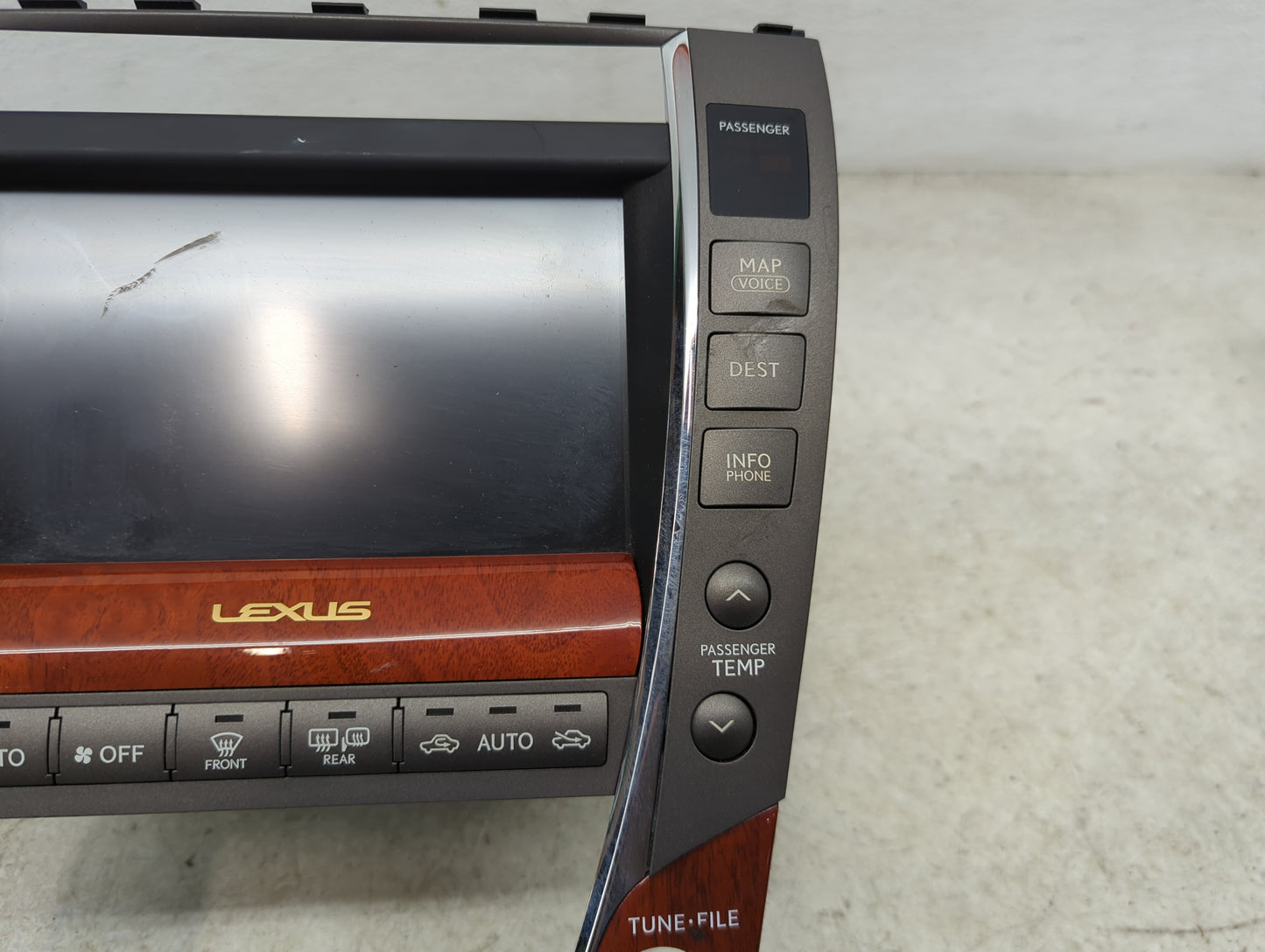 2010-2011 Lexus Es350 Climate Control Module Temperature AC/Heater Replacement P/N:86805-60131 468200-1422 Fits Fits 2010 20
