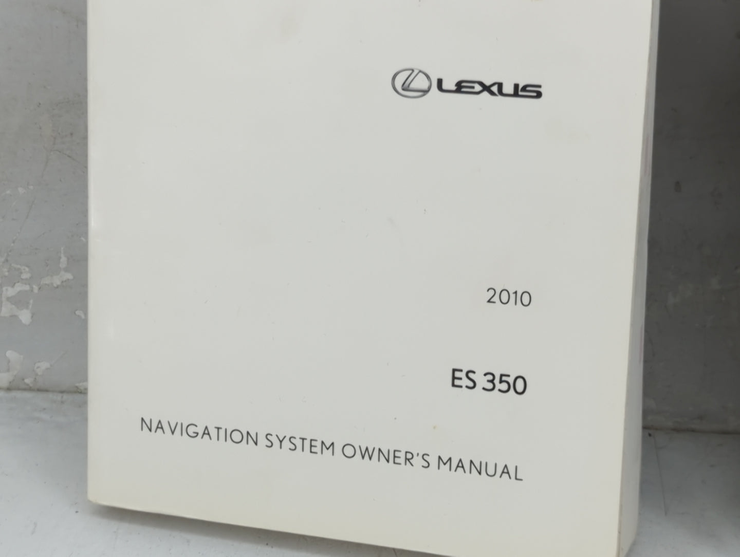 2010 Lexus Es350 Owners Manual Book Guide P/N:OM33831U 01999-33831 OEM Used Auto Parts - Oemusedautoparts1.com