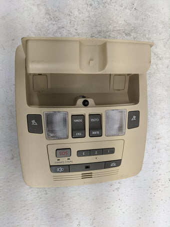 compare product 2007-2010 Lexus Es350 Overhead Roof Console Tan