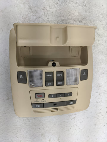2007-2010 Lexus Es350 Overhead Roof Console Tan - Oemusedautoparts1.com