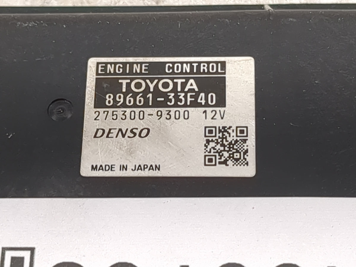 2010 Lexus Es350 PCM Engine Control Computer ECU ECM PCU OEM P/N:89661-33F40 275300-9300 Fits OEM Used Auto Parts - Oemuseda