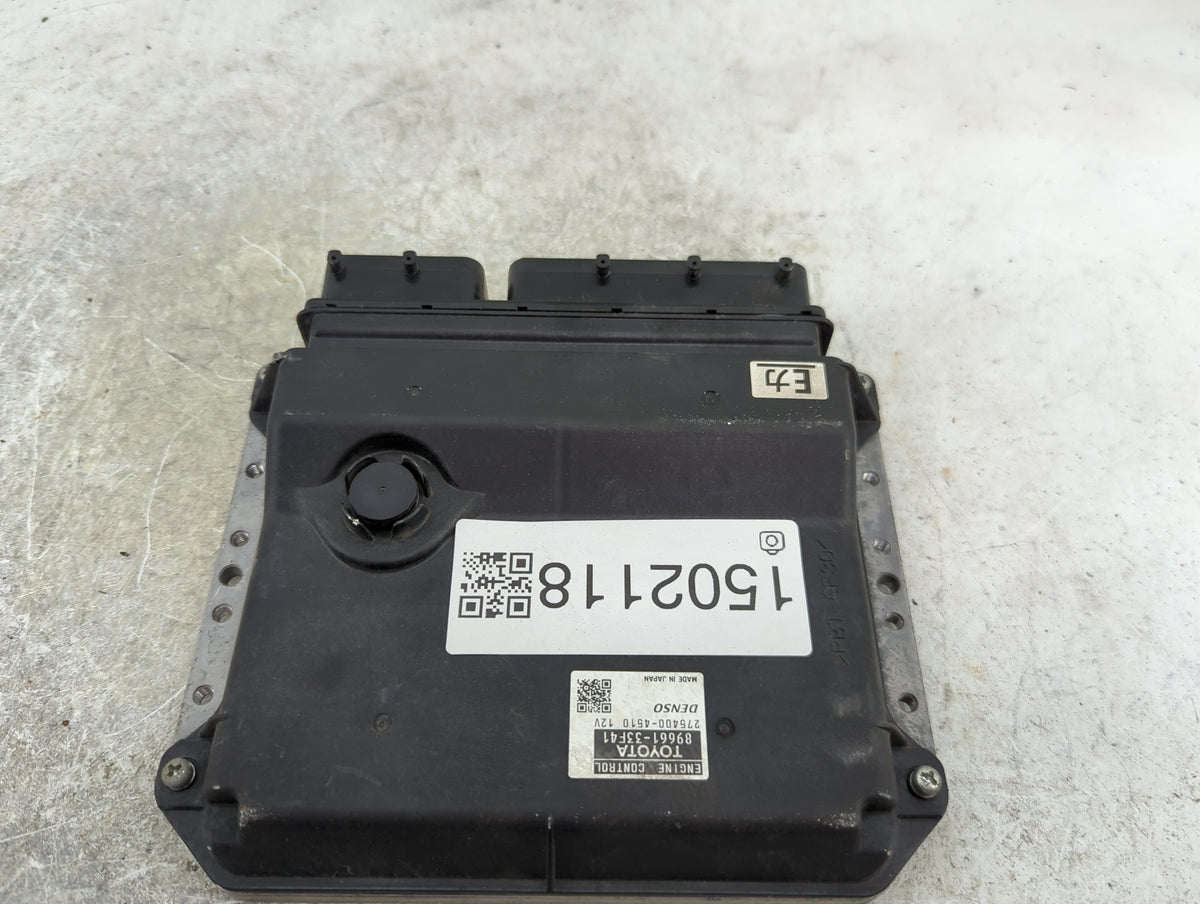 2010 Lexus Es350 PCM Engine Control Computer ECU ECM PCU OEM P/N:89661-33F41 275400-4510 Fits OEM Used Auto Parts - Oemuseda