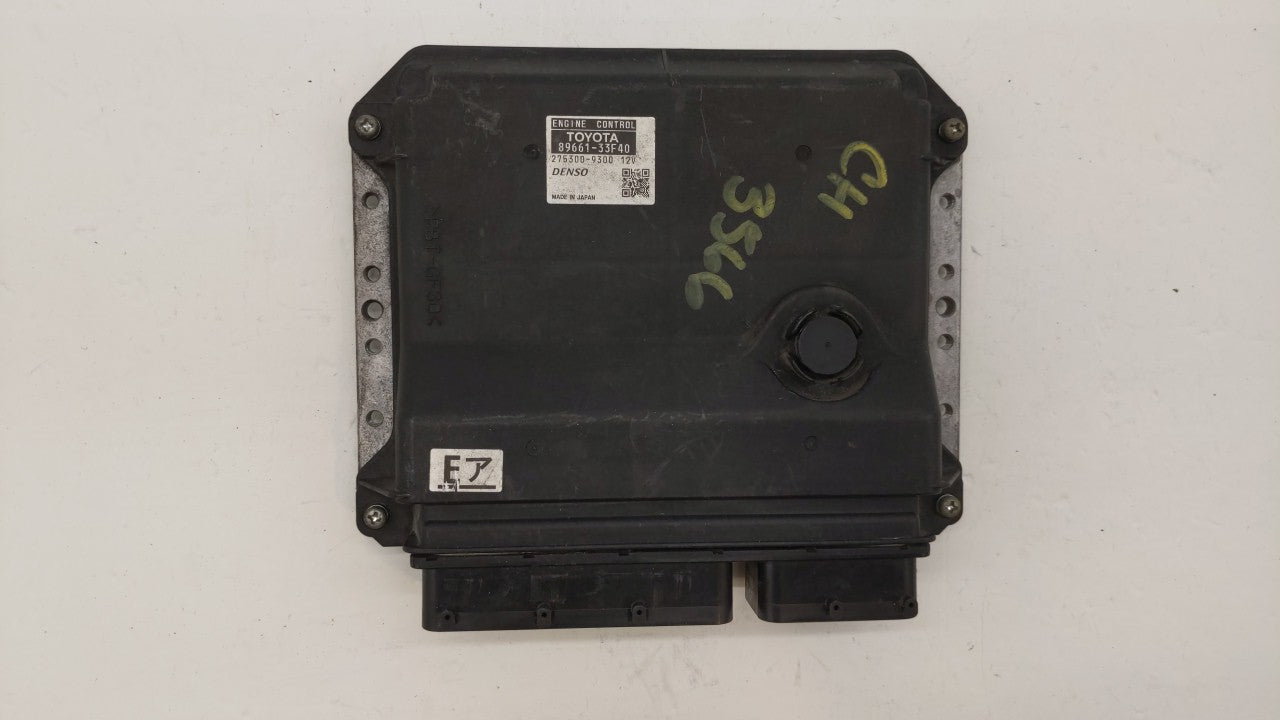 2010 Lexus Es350 PCM Engine Control Computer ECU ECM PCU OEM P/N:89661-33F41 89661-33F40 Fits OEM Used Auto Parts - Oemuseda