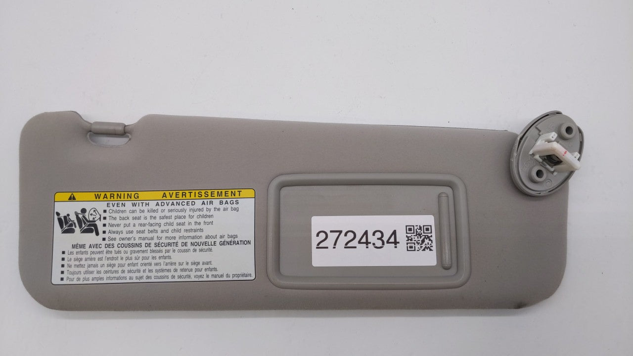 2010-2011 Lexus Es350 Sun Visor Shade Replacement Passenger Right Mirror Fits Fits 2010 2011 OEM Used Auto Parts - Oemusedau