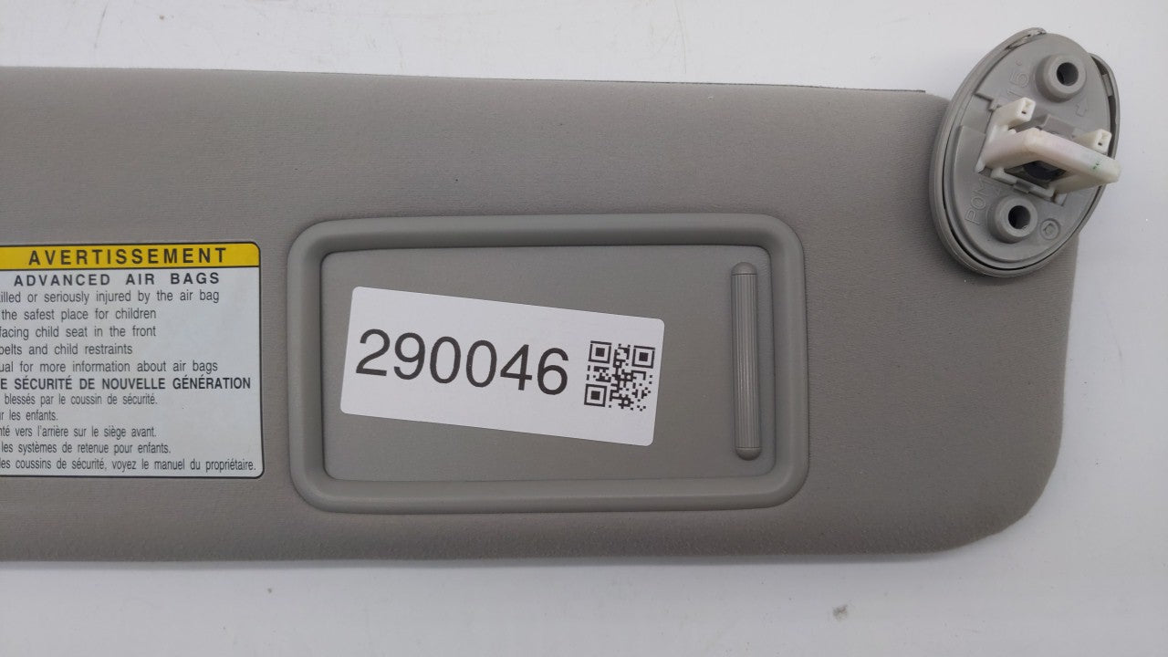 2010-2011 Lexus Es350 Sun Visor Shade Replacement Passenger Right Mirror Fits Fits 2010 2011 OEM Used Auto Parts - Oemusedau