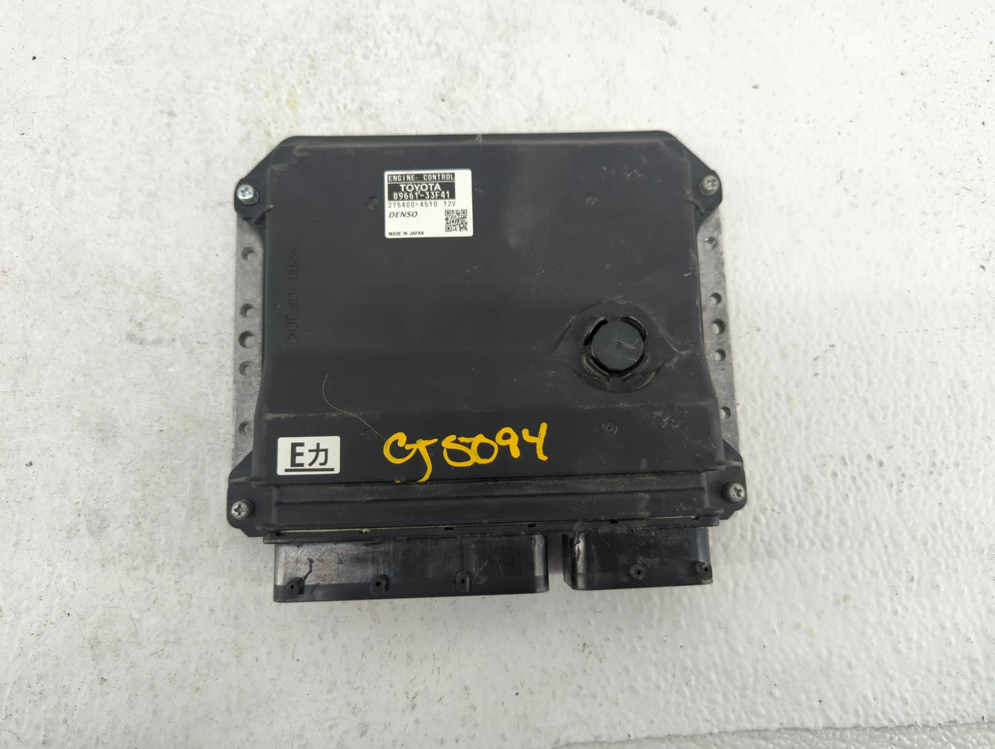 2010 Lexus Es350 PCM Engine Control Computer ECU ECM PCU OEM P/N:89661-33F41 89661-33F40 Fits OEM Used Auto Parts - Oemuseda