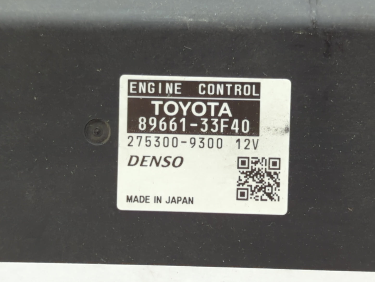 2010 Lexus Es350 PCM Engine Control Computer ECU ECM PCU OEM P/N:89661-33F41 89661-33F40 Fits OEM Used Auto Parts - Oemuseda
