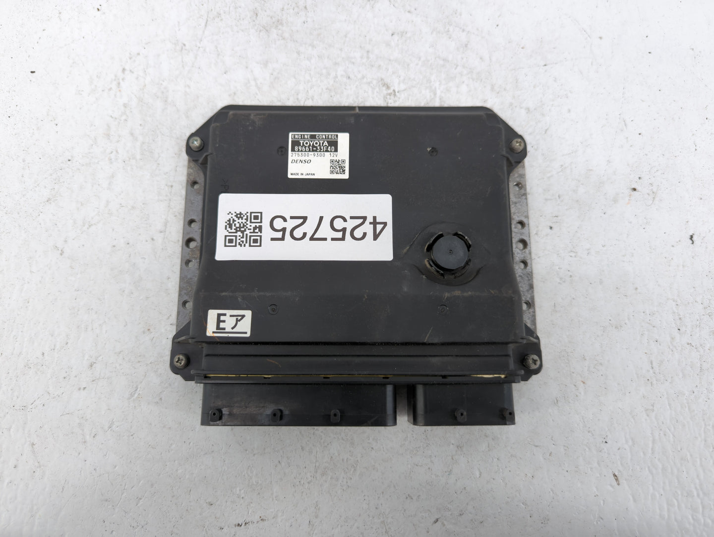 2010 Lexus Es350 PCM Engine Control Computer ECU ECM PCU OEM P/N:89661-33F41 89661-33F40 Fits OEM Used Auto Parts - Oemuseda