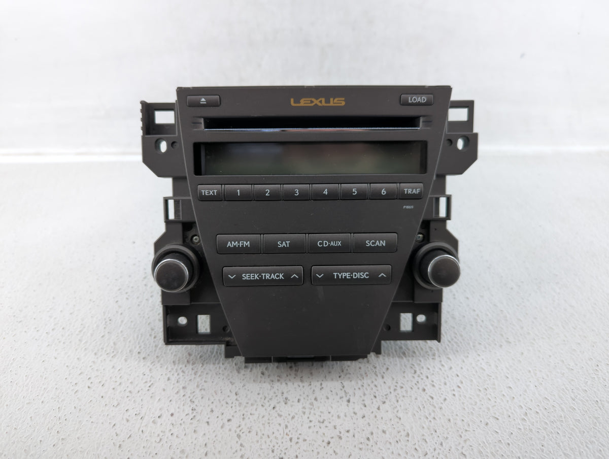 2010-2012 Lexus Es350 Am Fm Cd Player Radio Receiver 510275 - Oemusedautoparts1.com