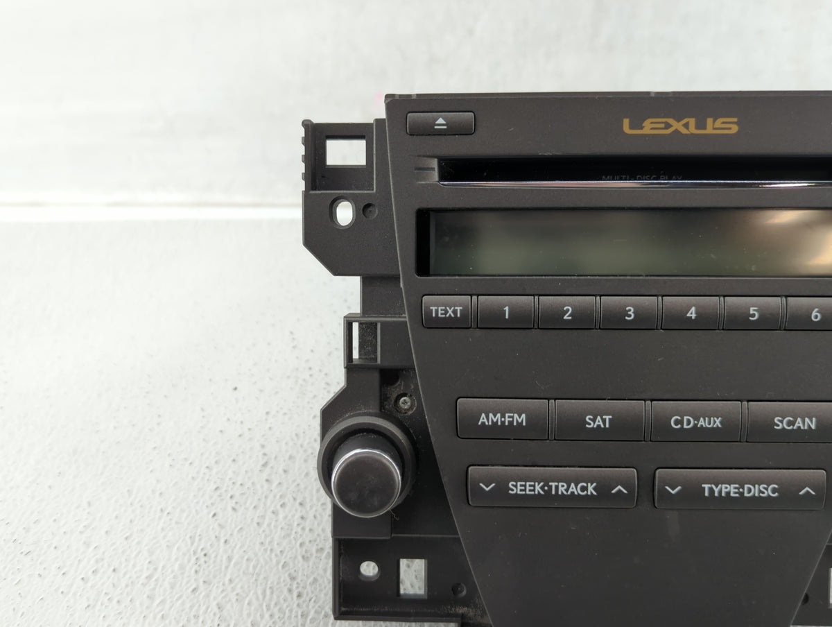 2010-2012 Lexus Es350 Am Fm Cd Player Radio Receiver 510275 - Oemusedautoparts1.com