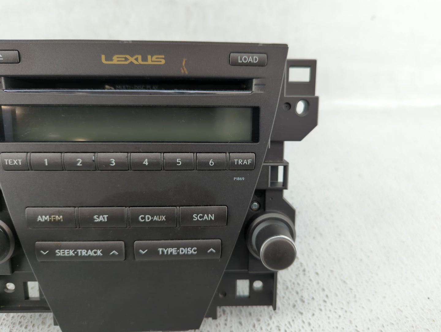 2010-2012 Lexus Es350 Am Fm Cd Player Radio Receiver - Oemusedautoparts1.com