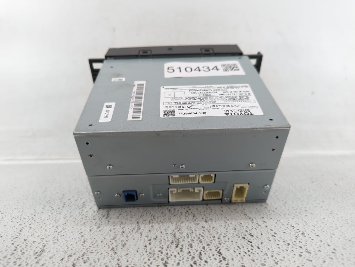 2010-2012 Lexus Es350 Am Fm Cd Player Radio Receiver 510434 - Oemusedautoparts1.com