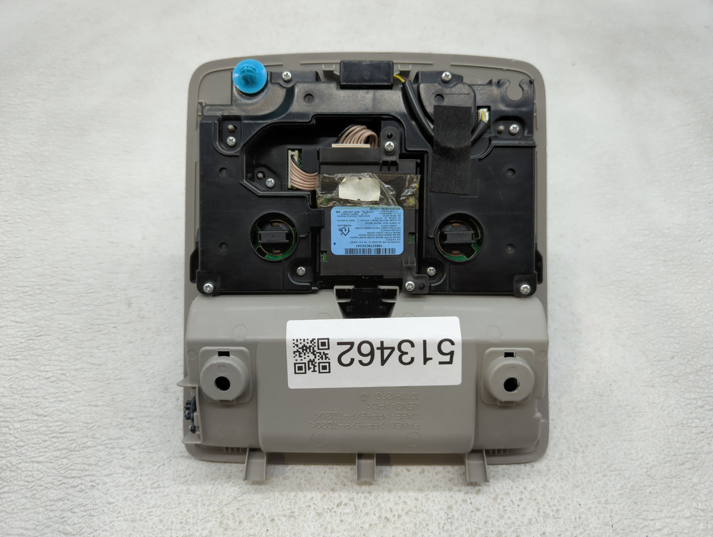 2007-2010 Lexus Es350 Overhead Roof Console - Oemusedautoparts1.com