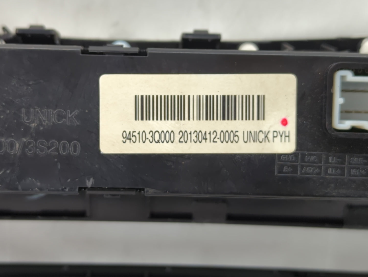 2010-2011 Lexus Es350 Climate Control Module Temperature AC/Heater Replacement P/N:94510-3Q000 Fits Fits 2010 2011 OEM Used 