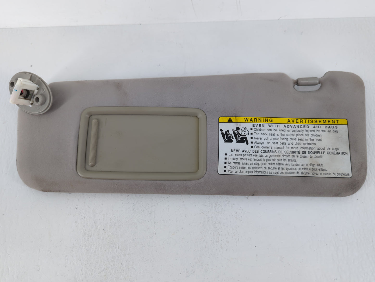 2010-2011 Lexus Es350 Sun Visor Shade Replacement Driver Left Mirror Fits Fits 2010 2011 OEM Used Auto Parts - Oemusedautopa