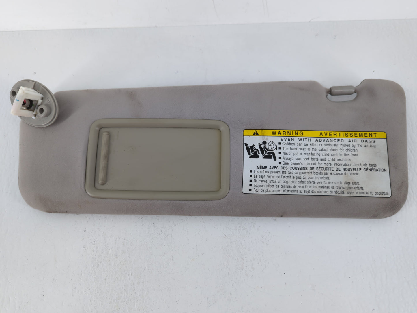 2010-2011 Lexus Es350 Sun Visor Shade Replacement Driver Left Mirror Fits Fits 2010 2011 OEM Used Auto Parts - Oemusedautopa