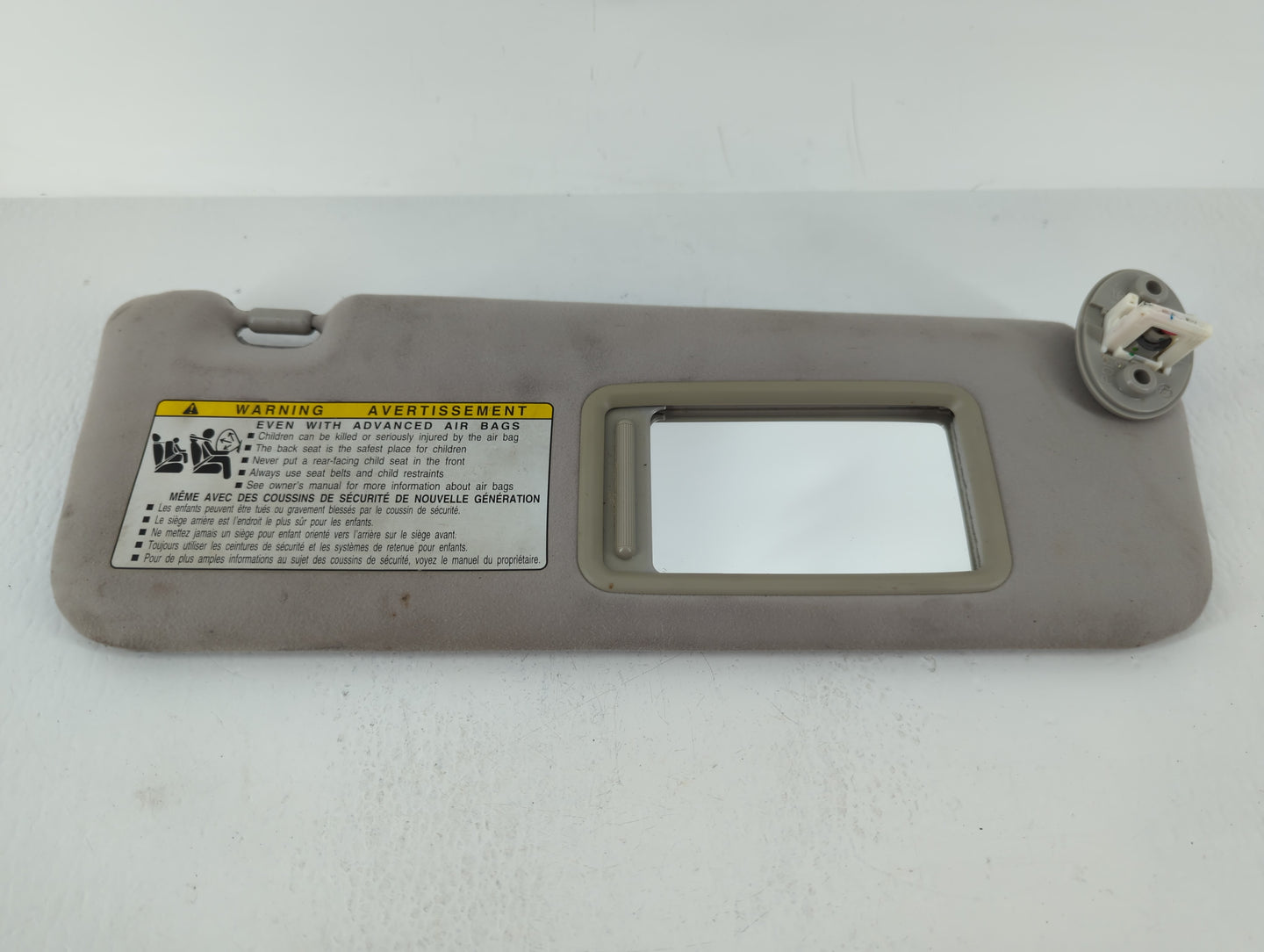 2010-2011 Lexus Es350 Sun Visor Shade Replacement Passenger Right Mirror Fits Fits 2010 2011 OEM Used Auto Parts - Oemusedau