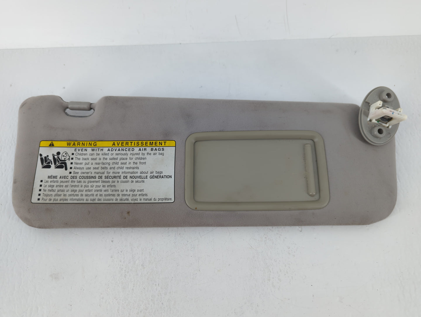 2010-2011 Lexus Es350 Sun Visor Shade Replacement Passenger Right Mirror Fits Fits 2010 2011 OEM Used Auto Parts - Oemusedau