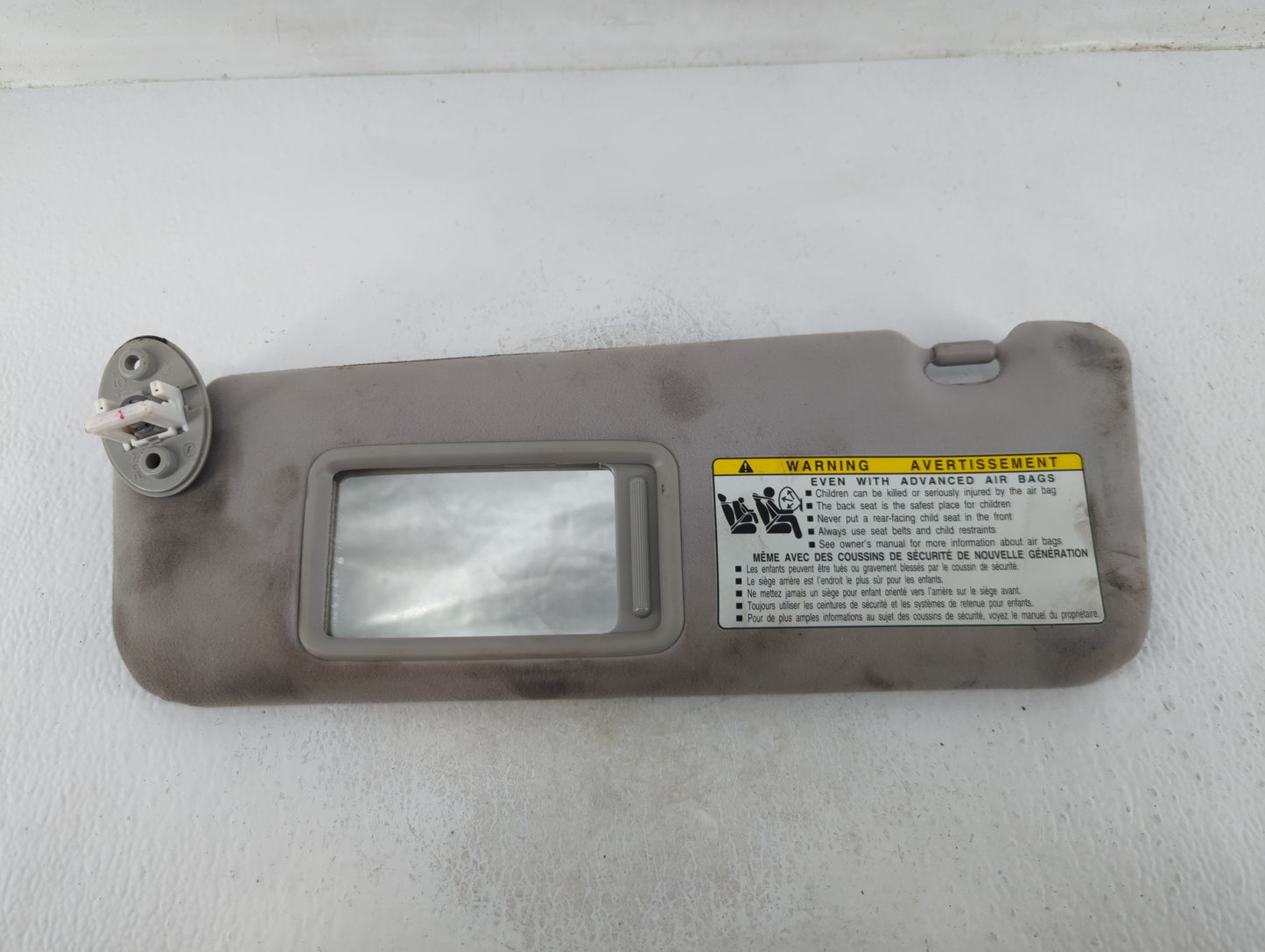 2010-2011 Lexus Es350 Sun Visor Shade Replacement Passenger Right Mirror Fits Fits 2010 2011 OEM Used Auto Parts - Oemusedau