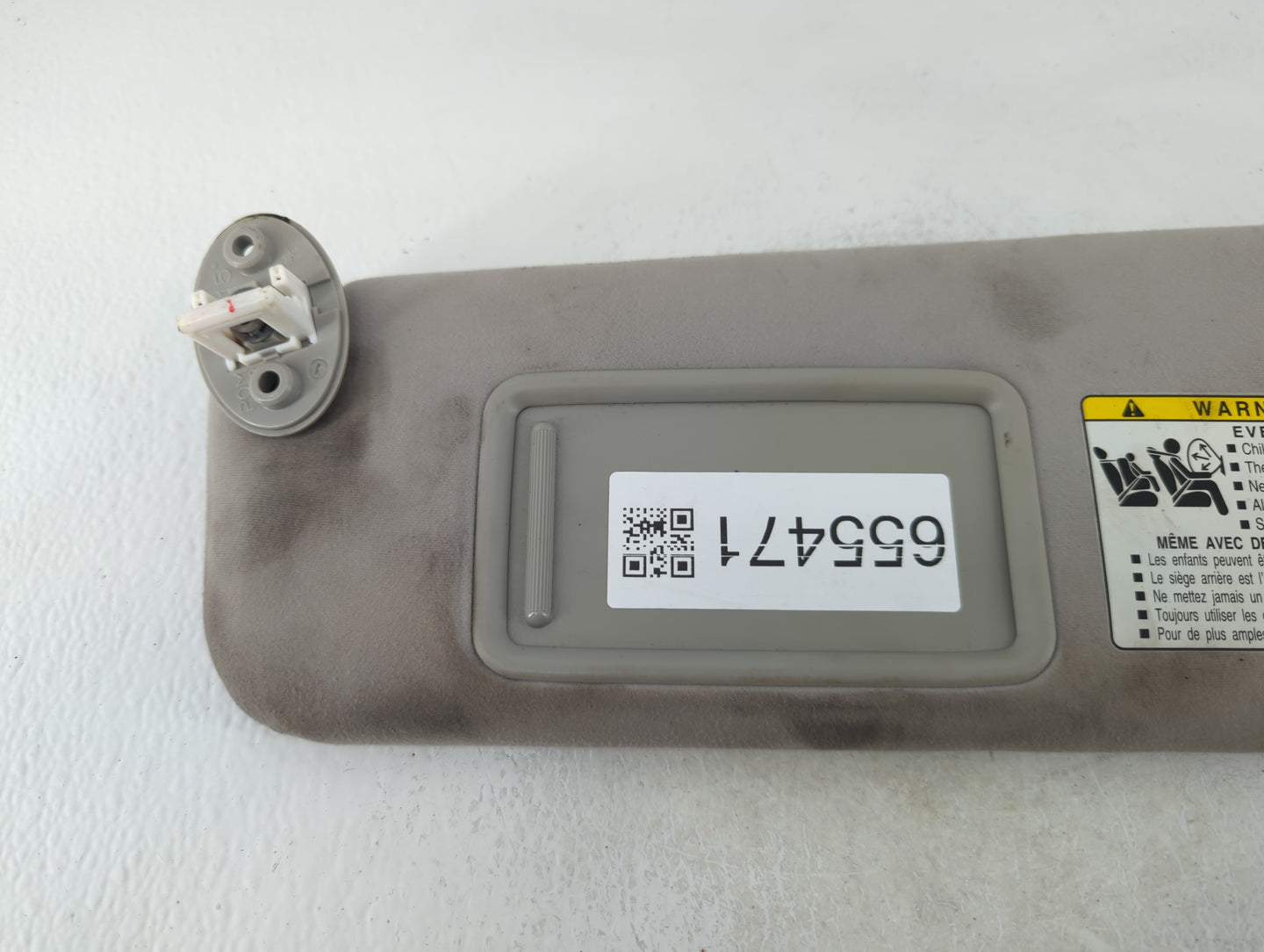 2010-2011 Lexus Es350 Sun Visor Shade Replacement Passenger Right Mirror Fits Fits 2010 2011 OEM Used Auto Parts - Oemusedau