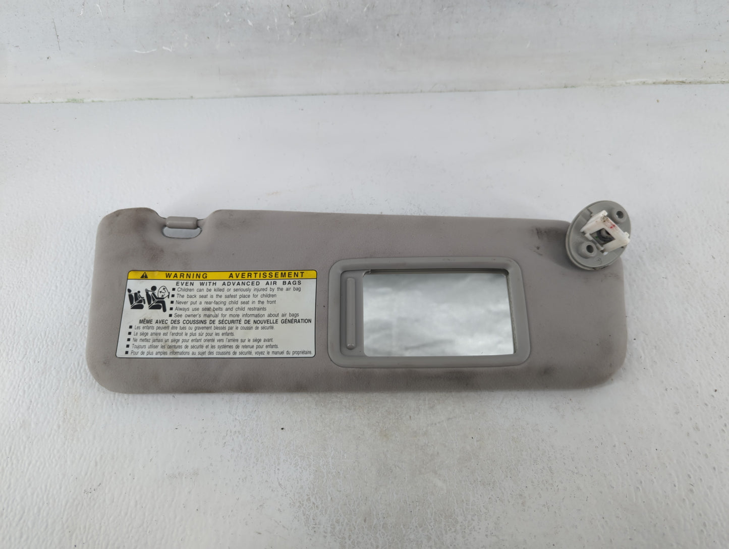 2010-2011 Lexus Es350 Sun Visor Shade Replacement Driver Left Mirror Fits Fits 2010 2011 OEM Used Auto Parts - Oemusedautopa