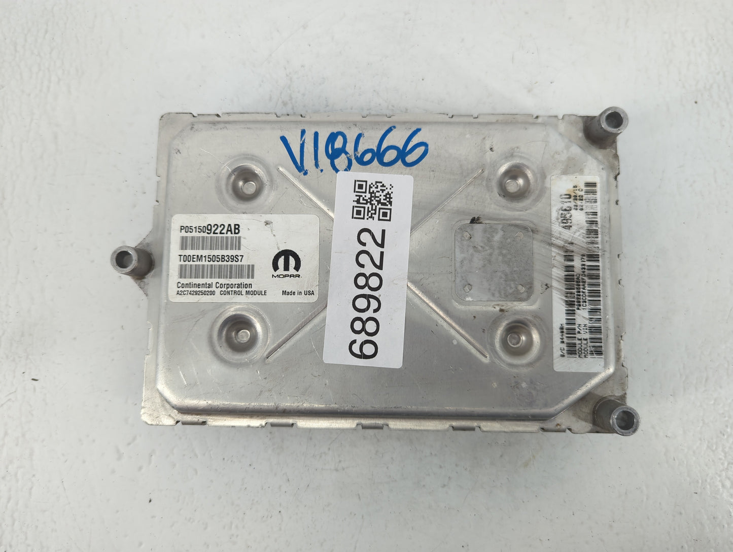 2010 Lexus Es350 PCM Engine Control Computer ECU ECM PCU OEM P/N:A2C7429250200 T00EM1505B39S7, P05150922AB Fits OEM Used Aut