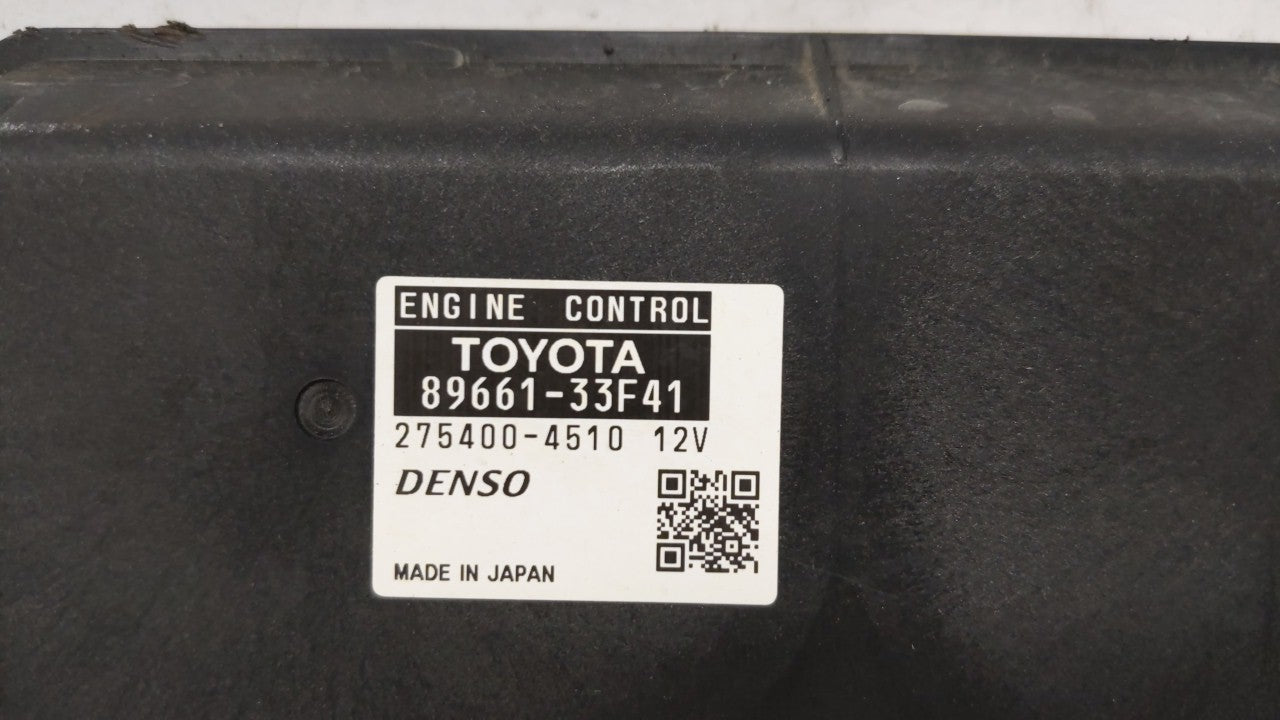 2010 Lexus Es350 PCM Engine Control Computer ECU ECM PCU OEM P/N:89661-33F41 Fits OEM Used Auto Parts - Oemusedautoparts1.co