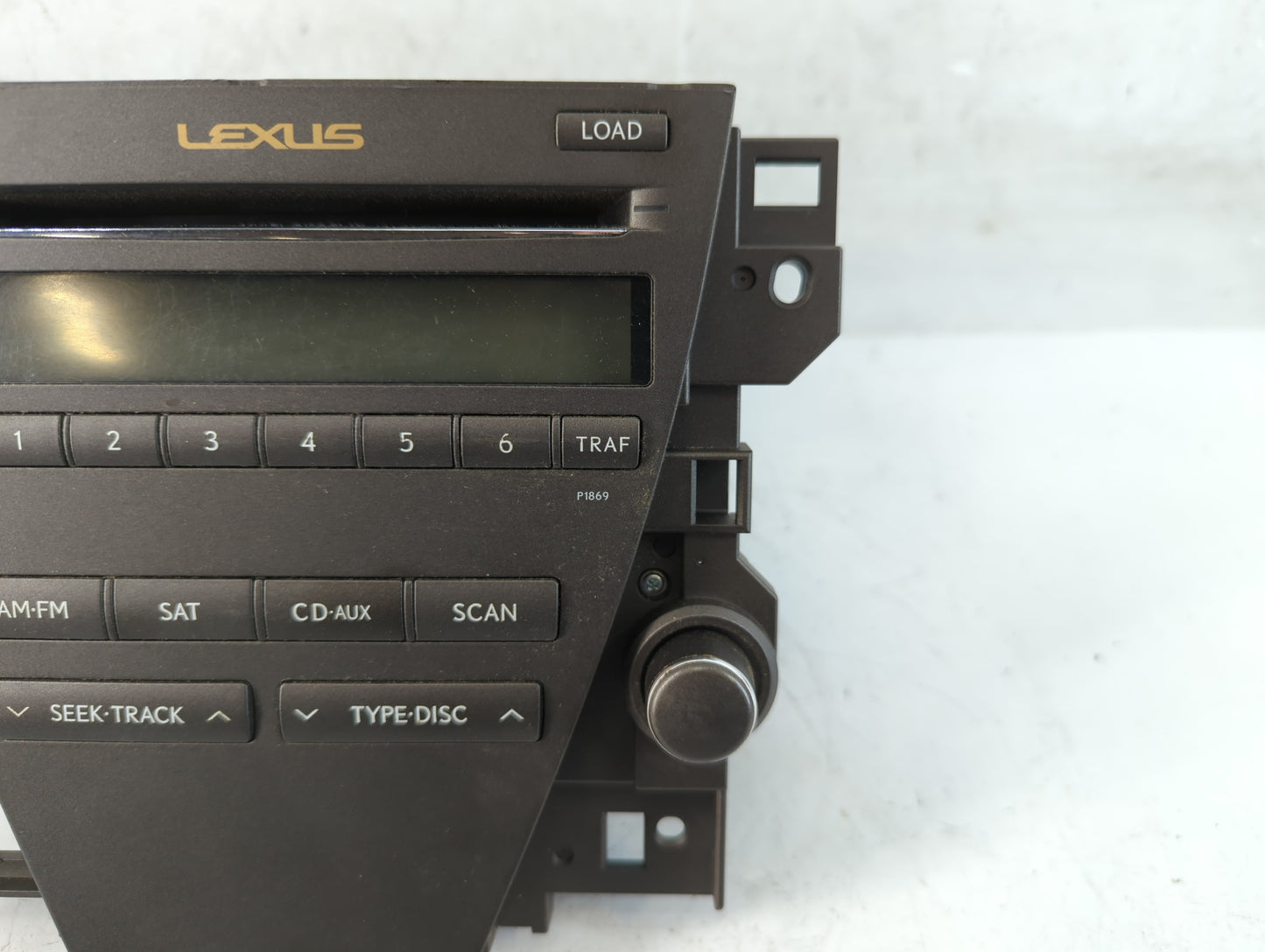 2010-2012 Lexus Es350 Radio AM FM Cd Player Receiver Replacement P/N:86120-33E40 Fits Fits 2010 2011 2012 OEM Used Auto Part