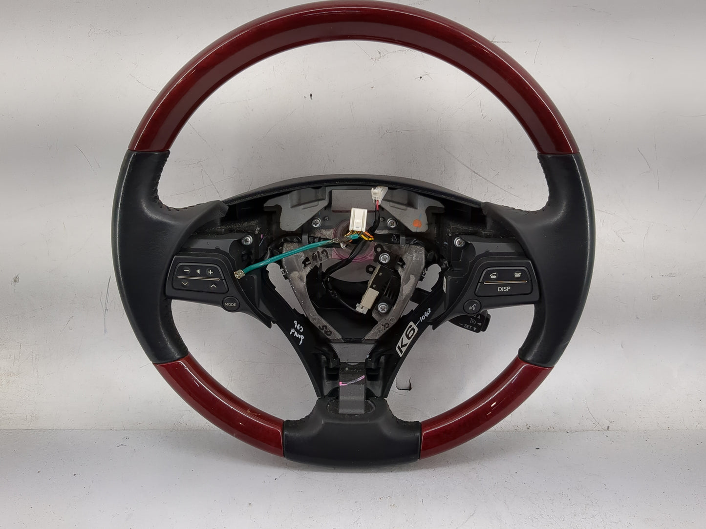 2010 Lexus Gs350 Steering Wheel Oem Ruby Red - Oemusedautoparts1.com