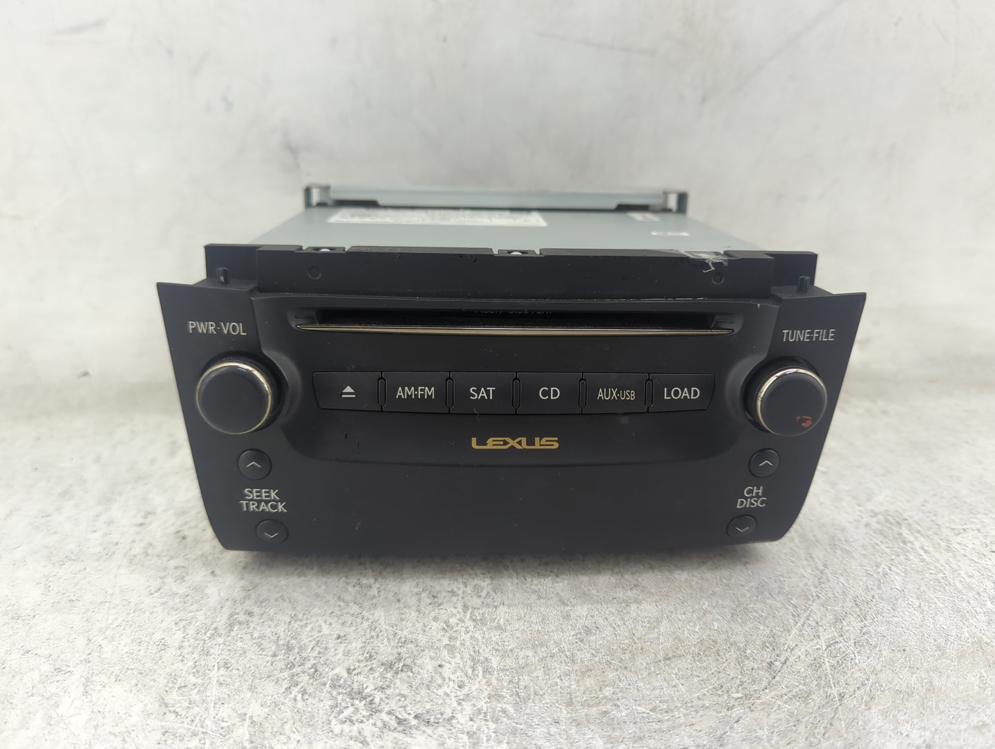 2010-2011 Lexus Gs350 Radio AM FM Cd Player Receiver Replacement P/N:86120-30L70-C0 AJDK021 Fits Fits 2010 2011 OEM Used Aut