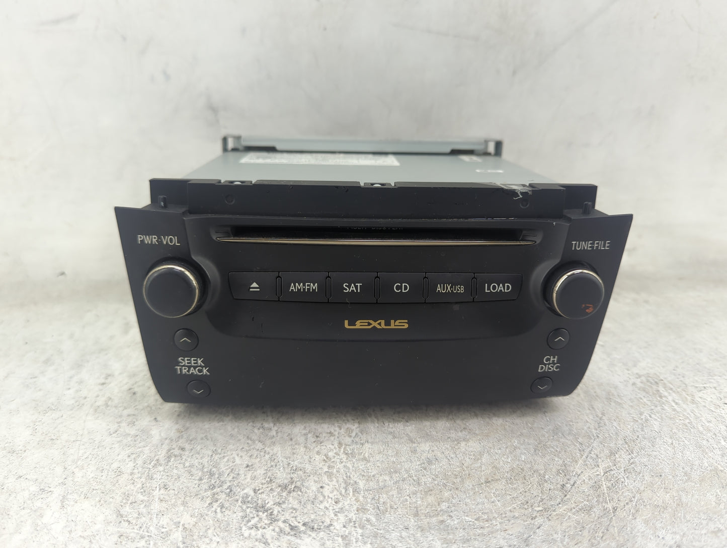 2010-2011 Lexus Gs350 Radio AM FM Cd Player Receiver Replacement P/N:86120-30L70-C0 AJDK021 Fits Fits 2010 2011 OEM Used Aut