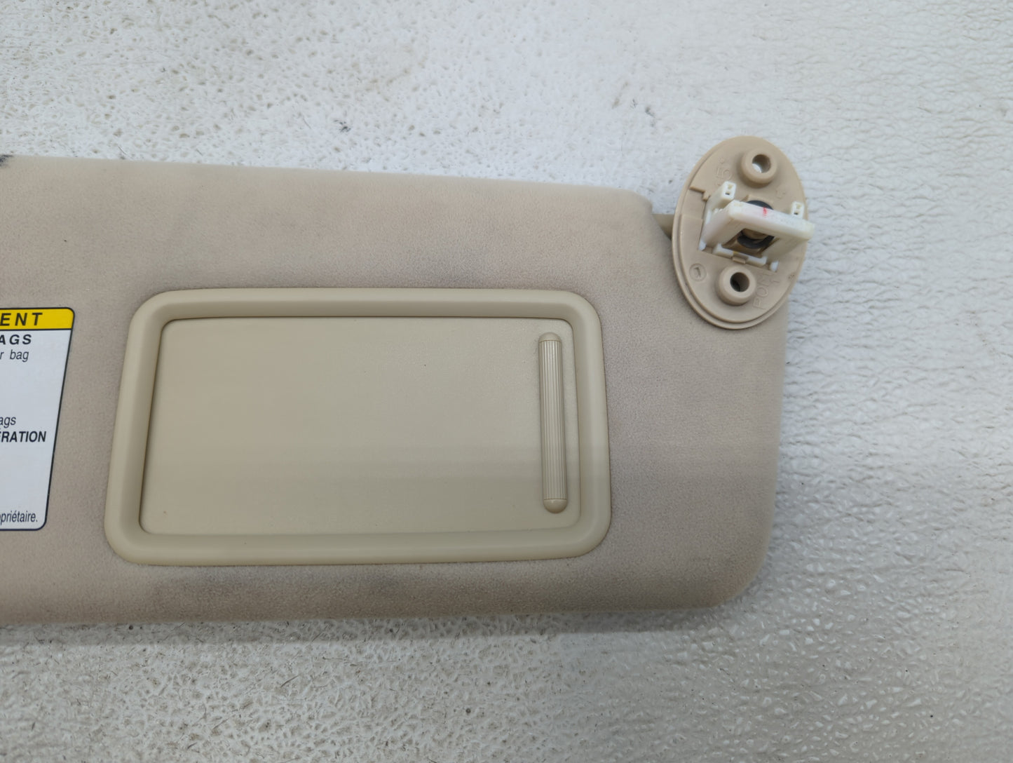 2007-2011 Lexus Gs350 Sun Visor Shade Replacement Passenger Right Mirror Fits Fits 2007 2008 2009 2010 2011 OEM Used Auto Pa