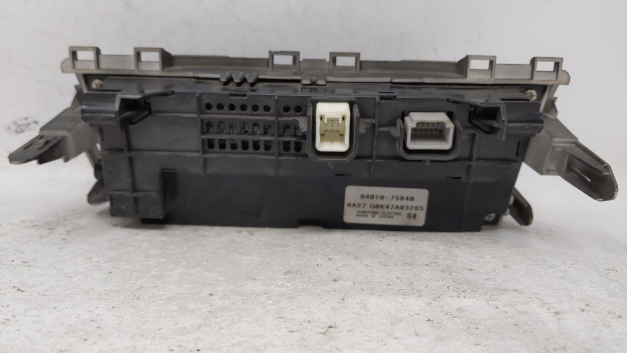 2010-2012 Lexus Hs250h Climate Control Module Temperature AC/Heater Replacement P/N:84010-75040 Fits Fits 2010 2011 2012 OEM