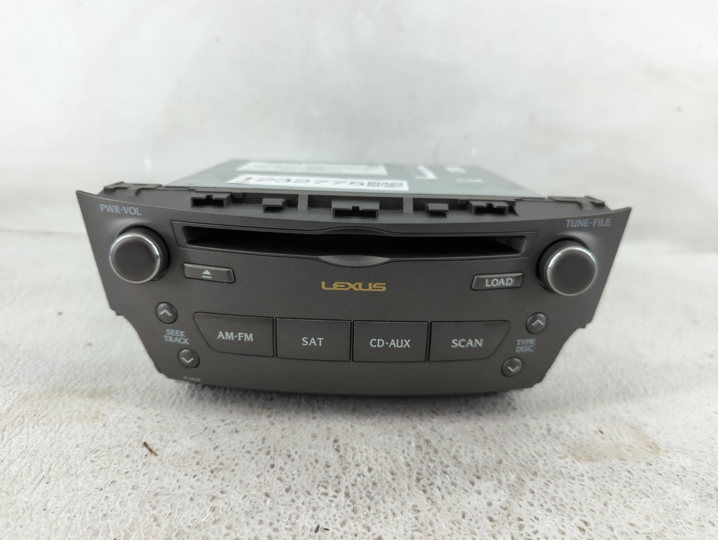 2010-2015 Lexus Is250 Radio AM FM Cd Player Receiver Replacement Fits Fits 2010 2011 2012 2013 2014 2015 OEM Used Auto Parts