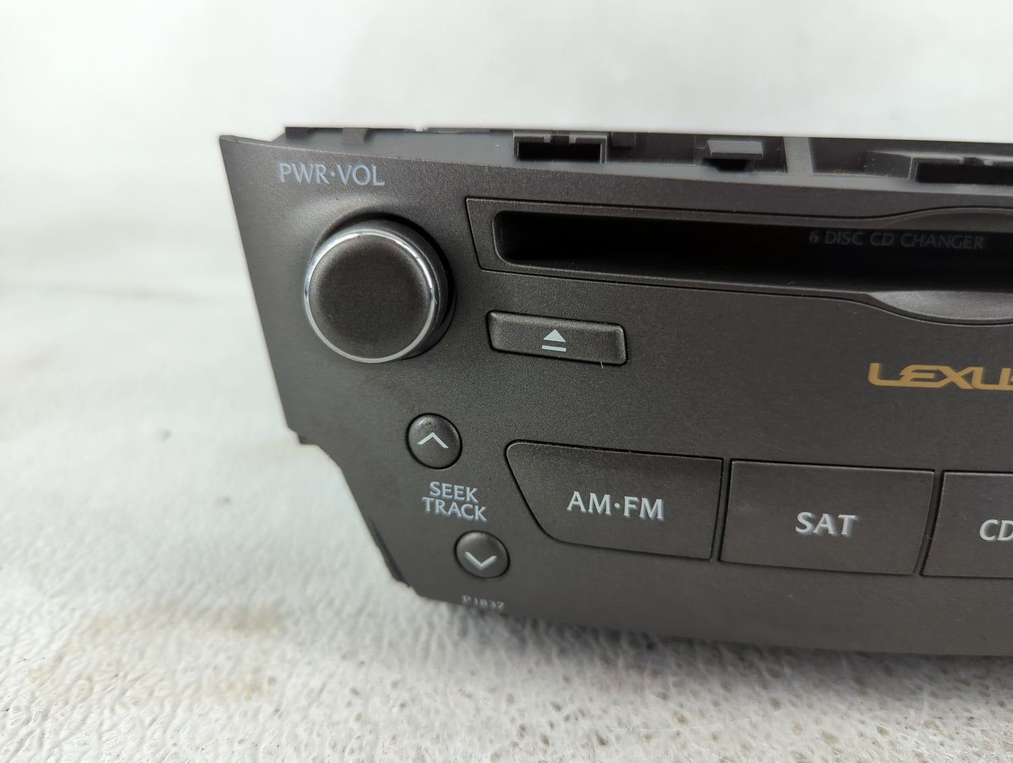 2010-2015 Lexus Is250 Radio AM FM Cd Player Receiver Replacement Fits Fits 2010 2011 2012 2013 2014 2015 OEM Used Auto Parts