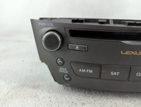 2010-2015 Lexus Is250 Radio AM FM Cd Player Receiver Replacement Fits Fits 2010 2011 2012 2013 2014 2015 OEM Used Auto Parts