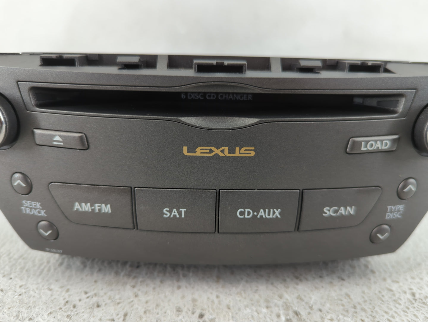 2010-2015 Lexus Is250 Radio AM FM Cd Player Receiver Replacement Fits Fits 2010 2011 2012 2013 2014 2015 OEM Used Auto Parts