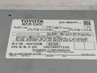 2010-2015 Lexus Is250 Radio AM FM Cd Player Receiver Replacement Fits Fits 2010 2011 2012 2013 2014 2015 OEM Used Auto Parts