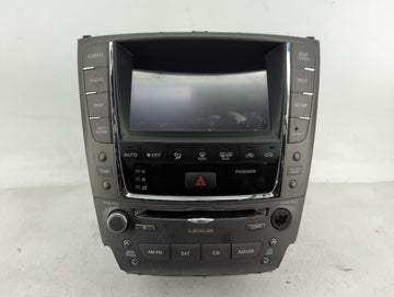 2010-2012 Lexus Is250 Radio AM FM Cd Player Receiver Replacement P/N:86431-53090 Fits Fits 2010 2011 2012 OEM Used Auto Part