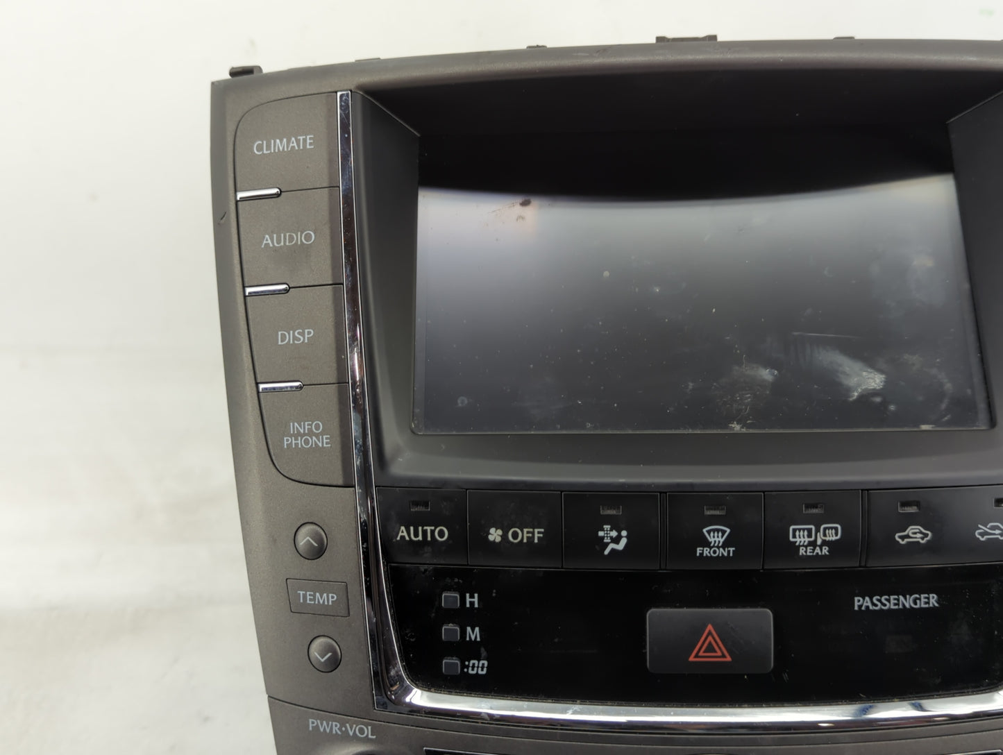 2010-2012 Lexus Is250 Radio AM FM Cd Player Receiver Replacement P/N:86431-53090 Fits Fits 2010 2011 2012 OEM Used Auto Part