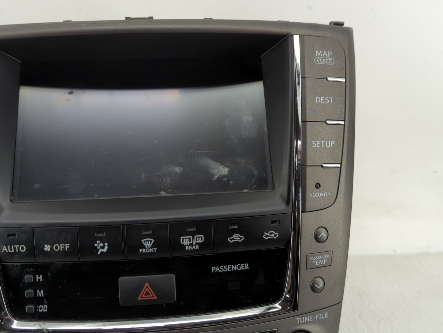 2010-2012 Lexus Is250 Radio AM FM Cd Player Receiver Replacement P/N:86431-53090 Fits Fits 2010 2011 2012 OEM Used Auto Part