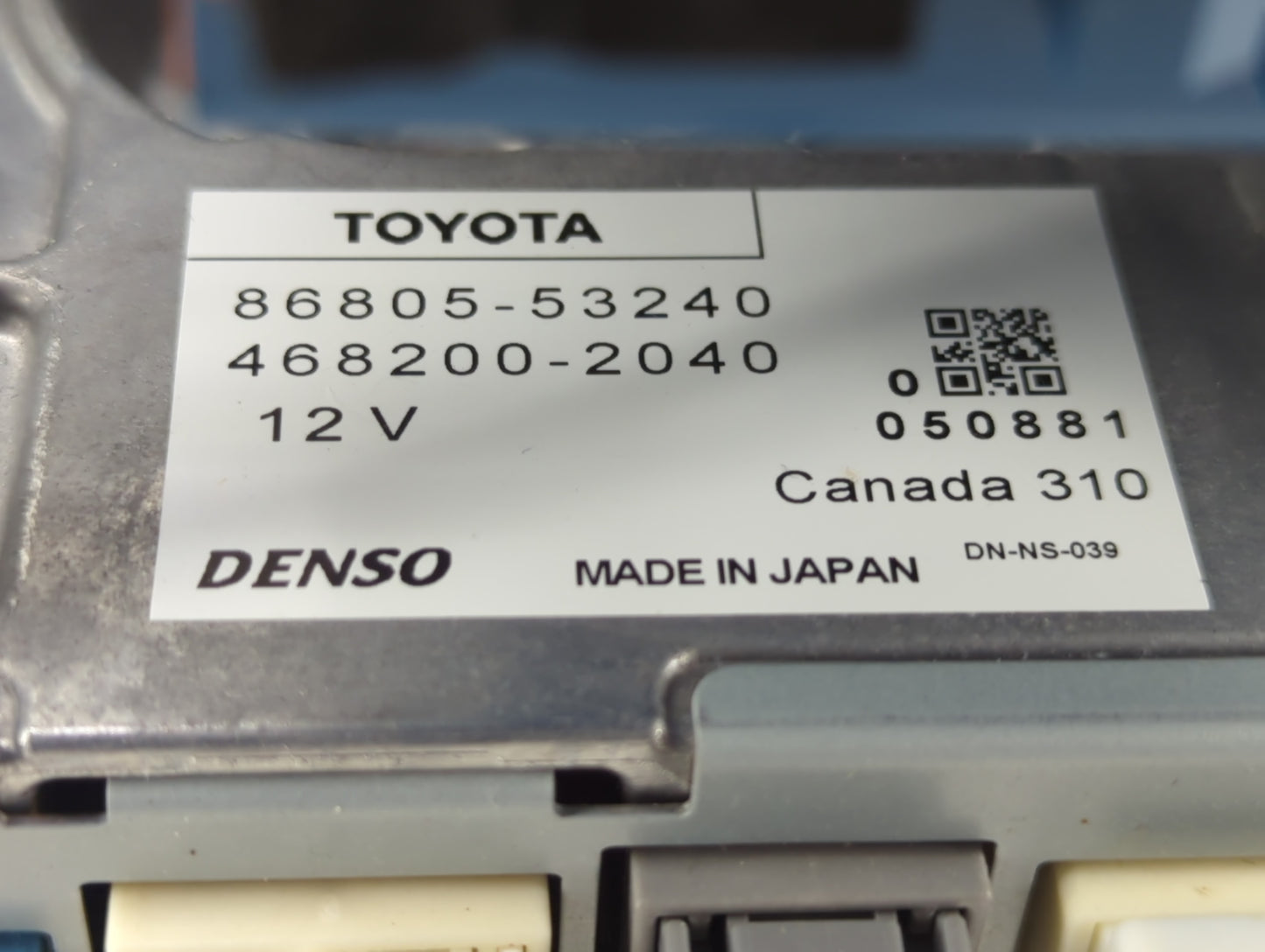 2010-2012 Lexus Is250 Radio AM FM Cd Player Receiver Replacement P/N:86431-53090 Fits Fits 2010 2011 2012 OEM Used Auto Part