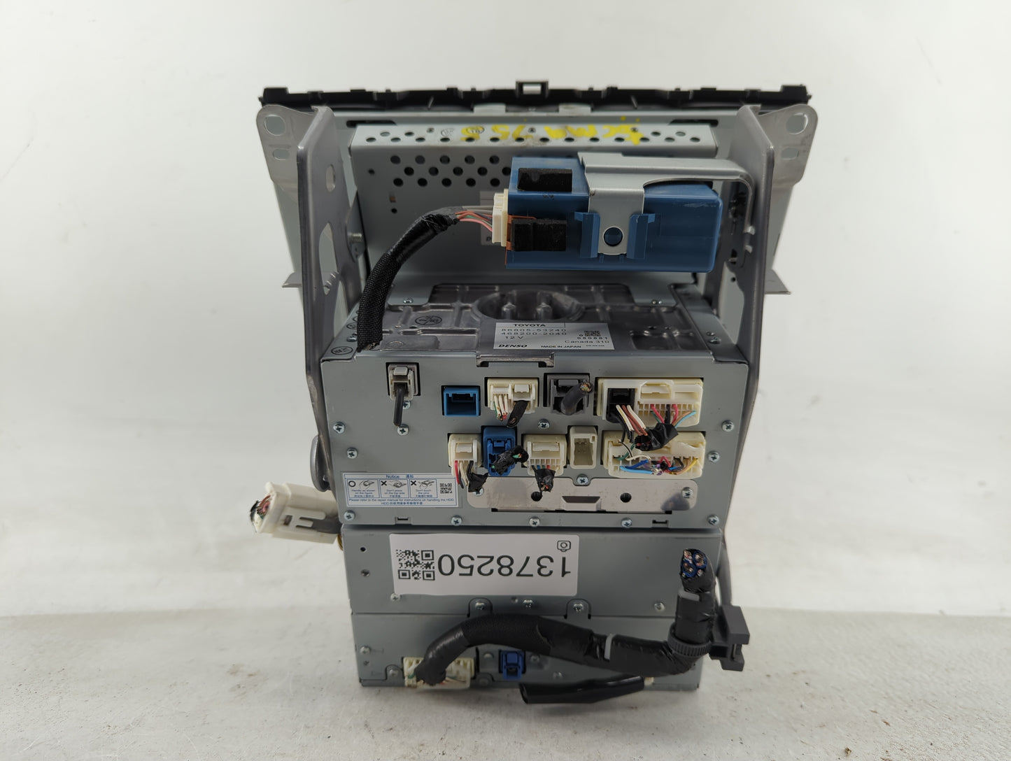 2010-2012 Lexus Is250 Radio AM FM Cd Player Receiver Replacement P/N:86431-53090 Fits Fits 2010 2011 2012 OEM Used Auto Part