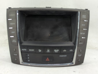 compare product 2010 Lexus Is250 Information Display Screen