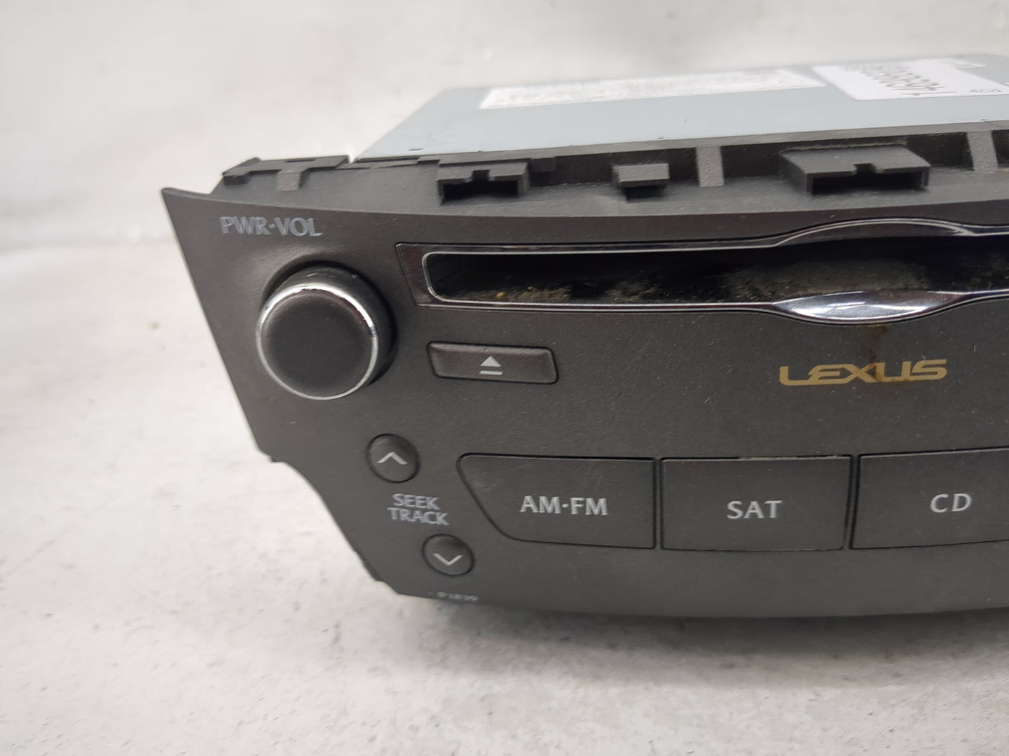 2010-2012 Lexus Is350 Radio AM FM Cd Player Receiver Replacement P/N:86120-53A40 DEX-MG8297, AJDK021 Fits Fits 2010 2011 201