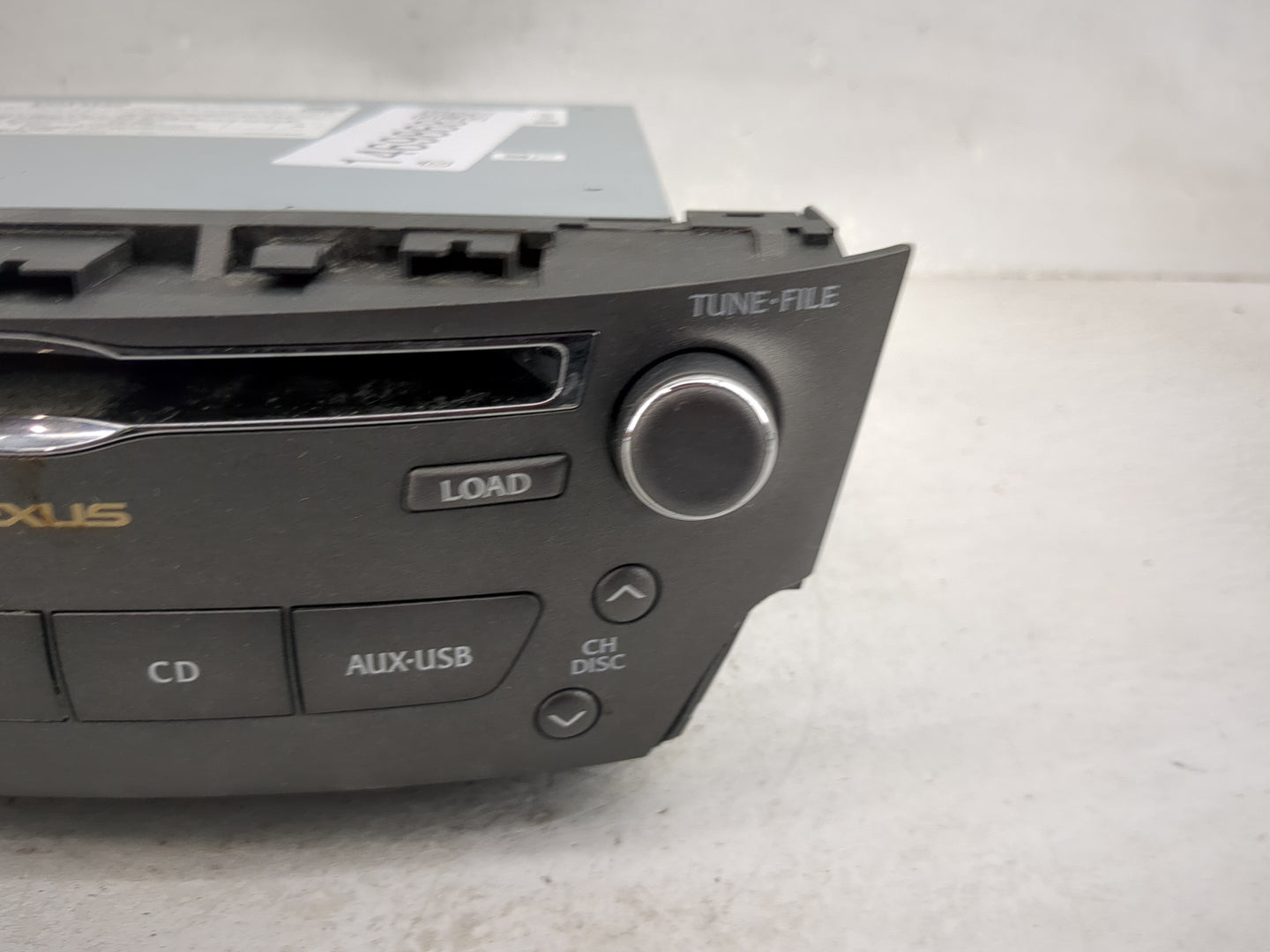 2010-2012 Lexus Is350 Radio AM FM Cd Player Receiver Replacement P/N:86120-53A40 DEX-MG8297, AJDK021 Fits Fits 2010 2011 201