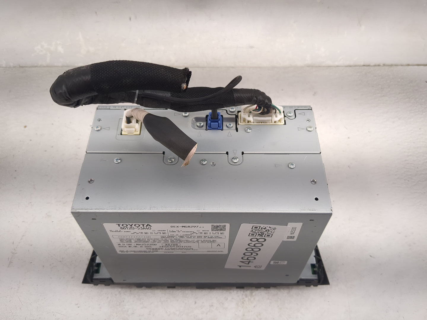 2010-2012 Lexus Is350 Radio AM FM Cd Player Receiver Replacement P/N:86120-53A40 DEX-MG8297, AJDK021 Fits Fits 2010 2011 201