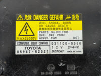 2010-2010 Lexus Is350 Headlight Ballast Head Light - Oemusedautoparts1.com