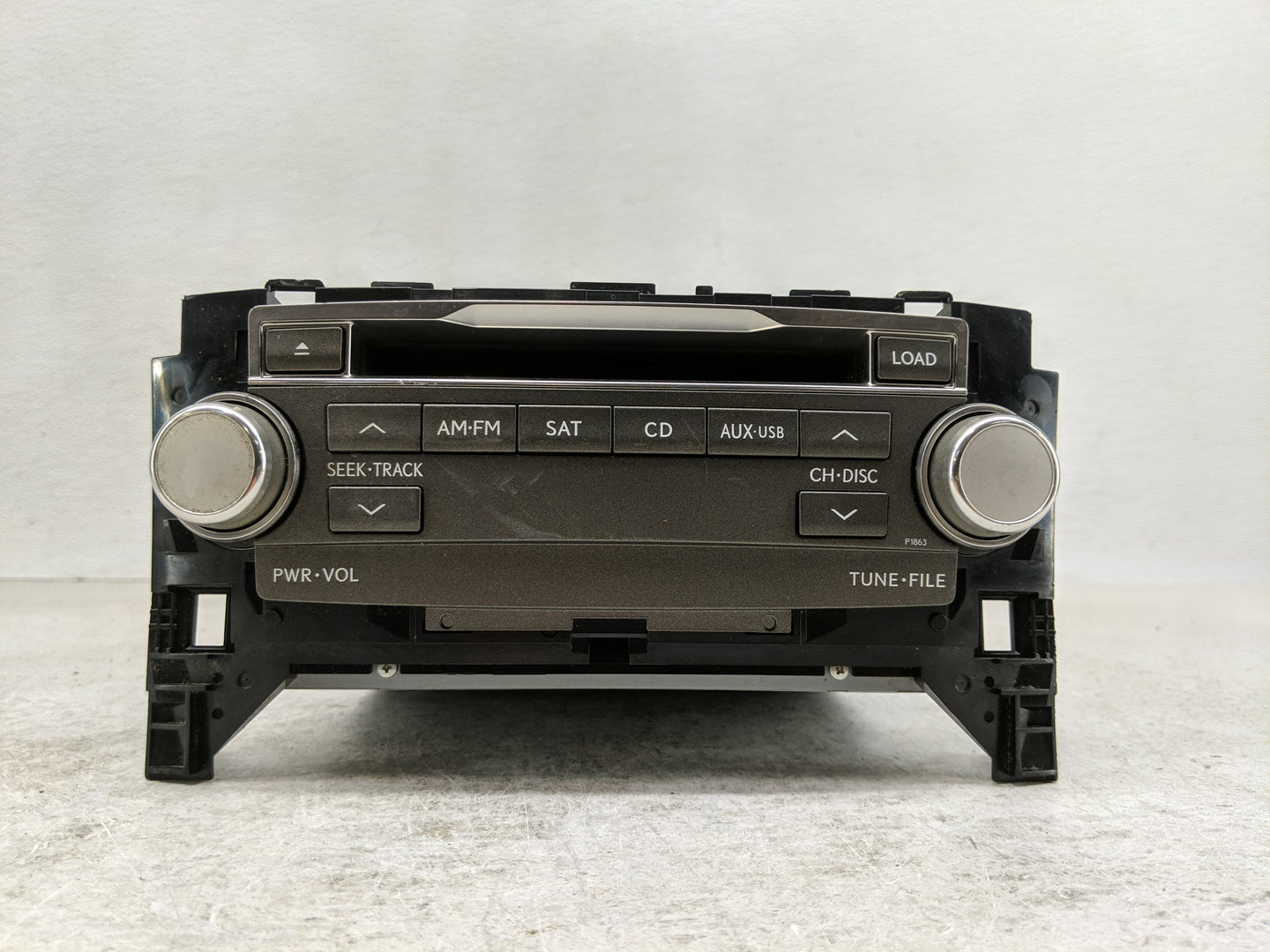 2010 Lexus Ls460 Radio AM FM Cd Player Receiver Replacement P/N:86120-50P80 Fits OEM Used Auto Parts - Oemusedautoparts1.com