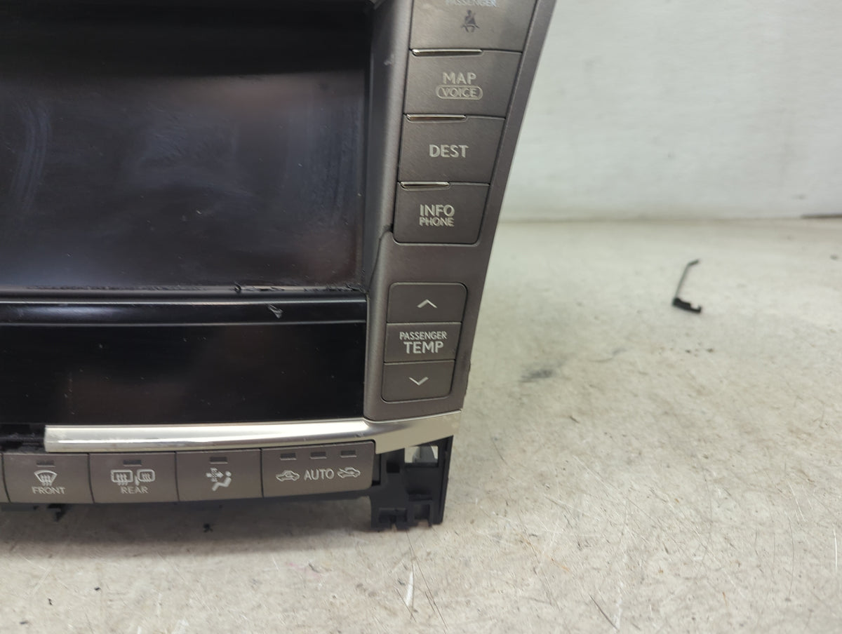 2010 Lexus Ls460 Radio AM FM Cd Player Receiver Replacement Fits OEM Used Auto Parts - Oemusedautoparts1.com
